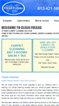 Mobile Screenshot of cleanfreaksottawa.com
